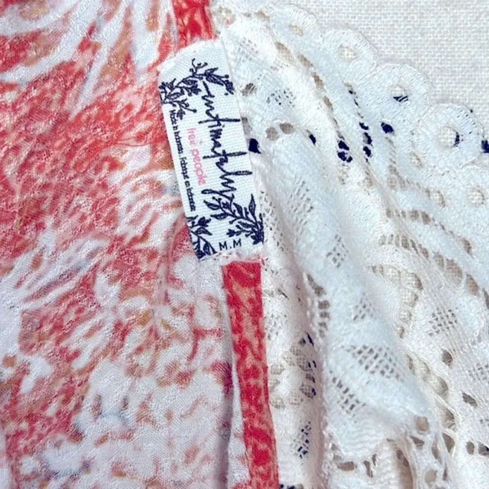 Free People Morning Sun Slip Mini Dress size Medium